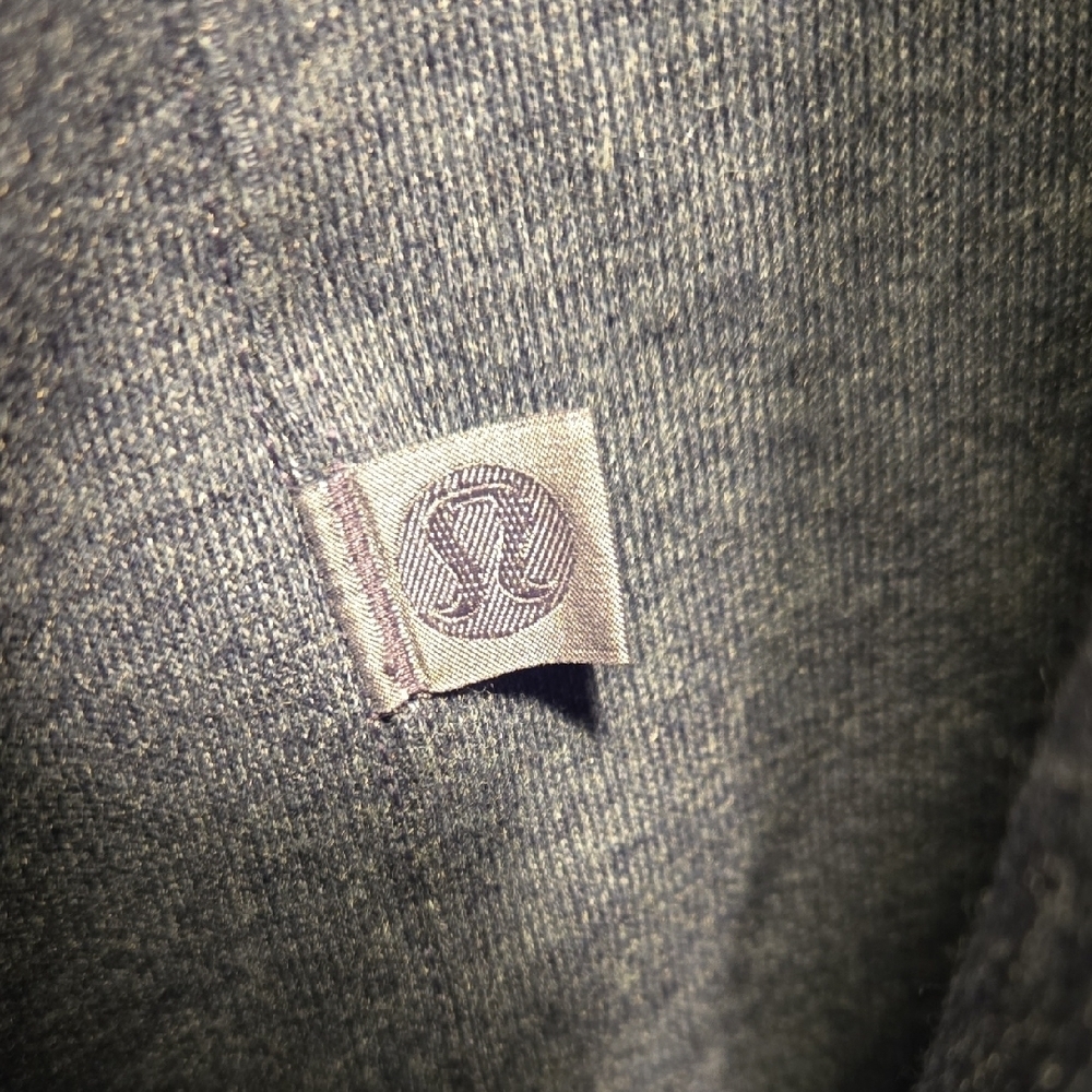Lululemon Dark Greay Soft - Knit Overshirt Button-Up Shirt - Picture 2 of 7
